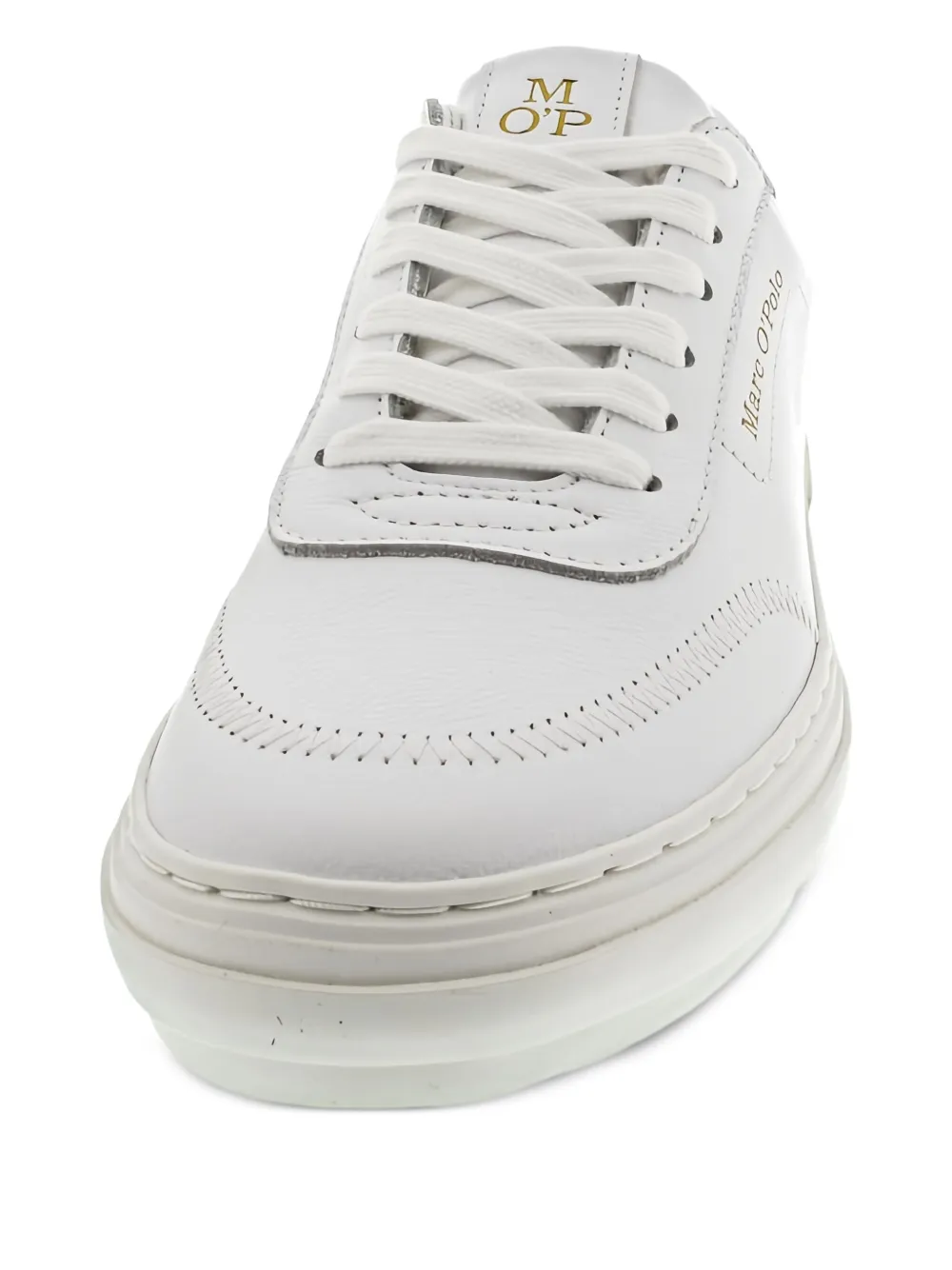Marc O'Polo leather low-top sneakers White
