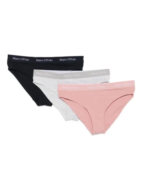 Marc O'Polo logo-band briefs (pack of three)