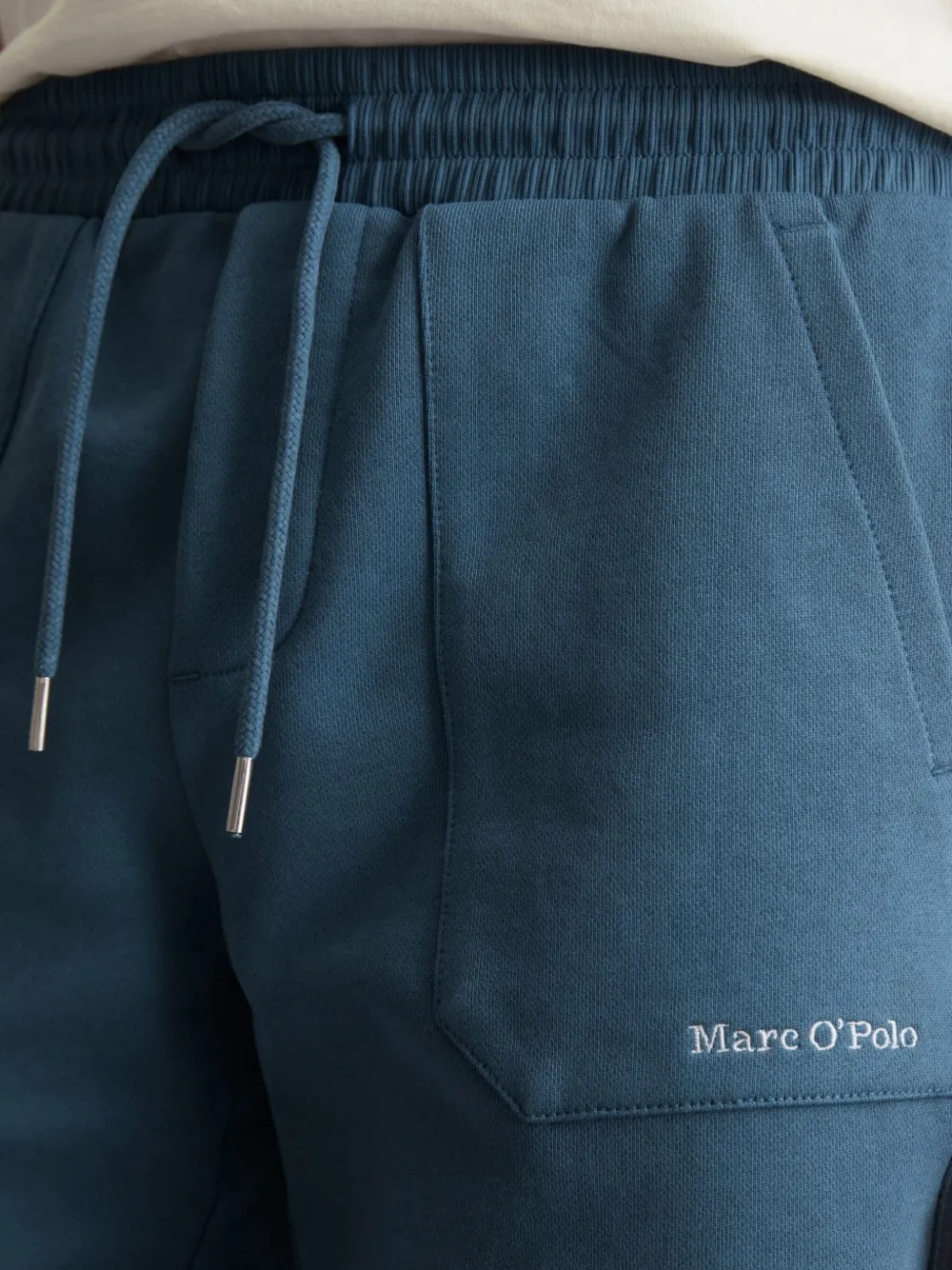 Marc O'Polo Shorts met trekkoord en zakken Blauw