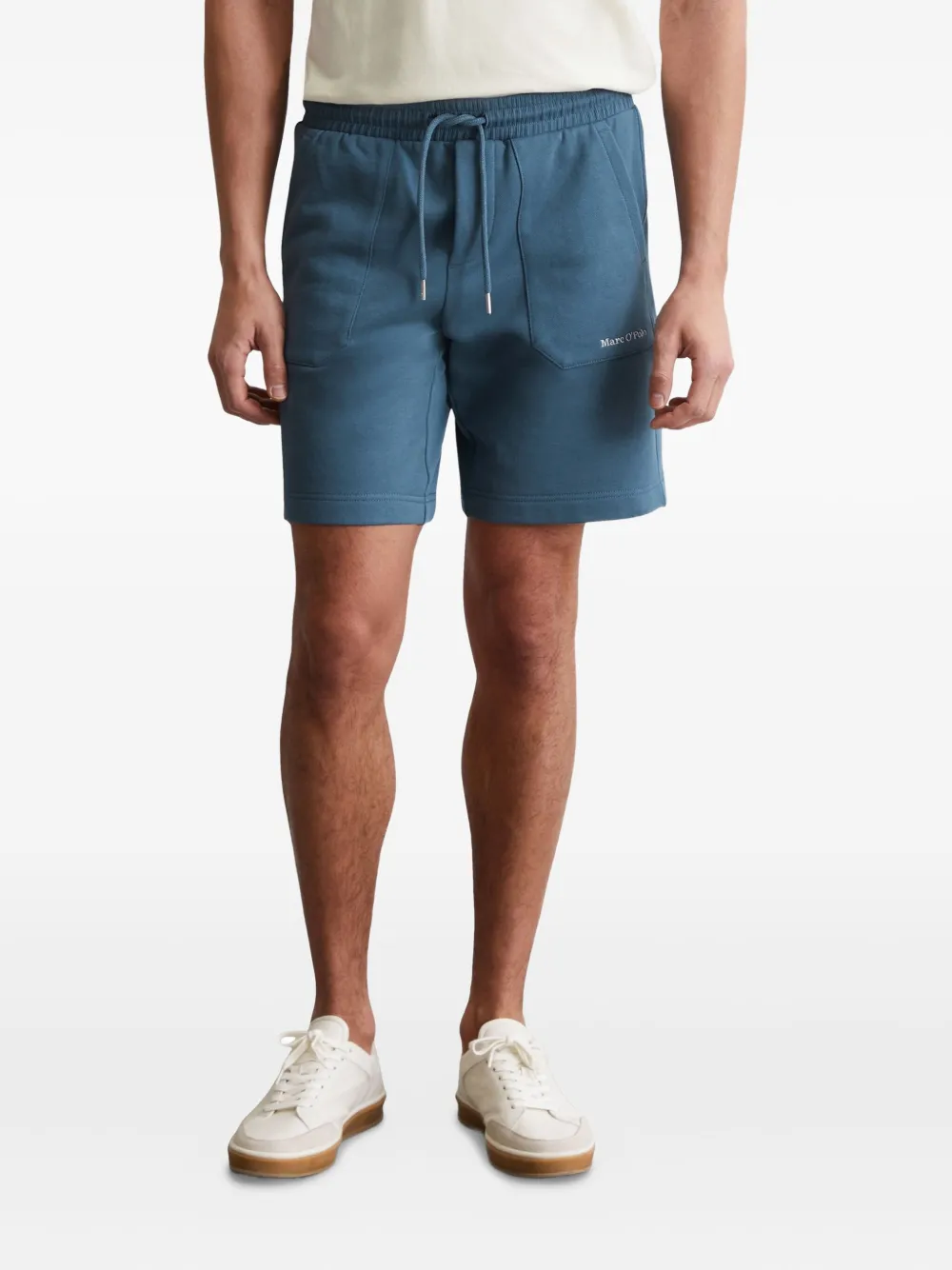 Marc O'Polo Shorts met trekkoord en zakken Blauw