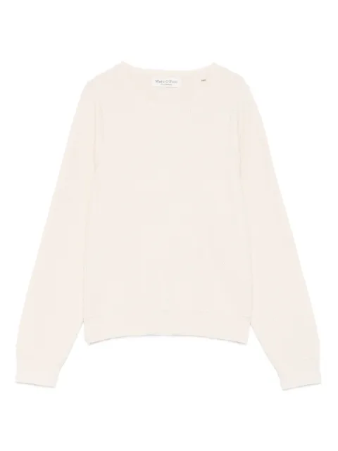 Marc O'Polo ribbed crew-neck sweater