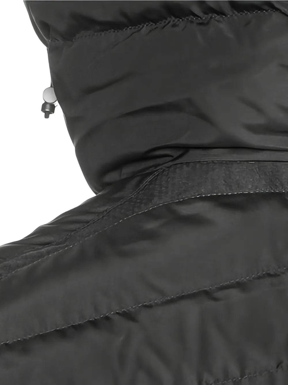 Geox Magnete gewatteerd jack met capuchon Zwart