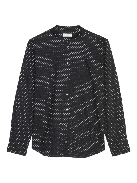 Marc O'Polo camisa con motivo de lunares y botones