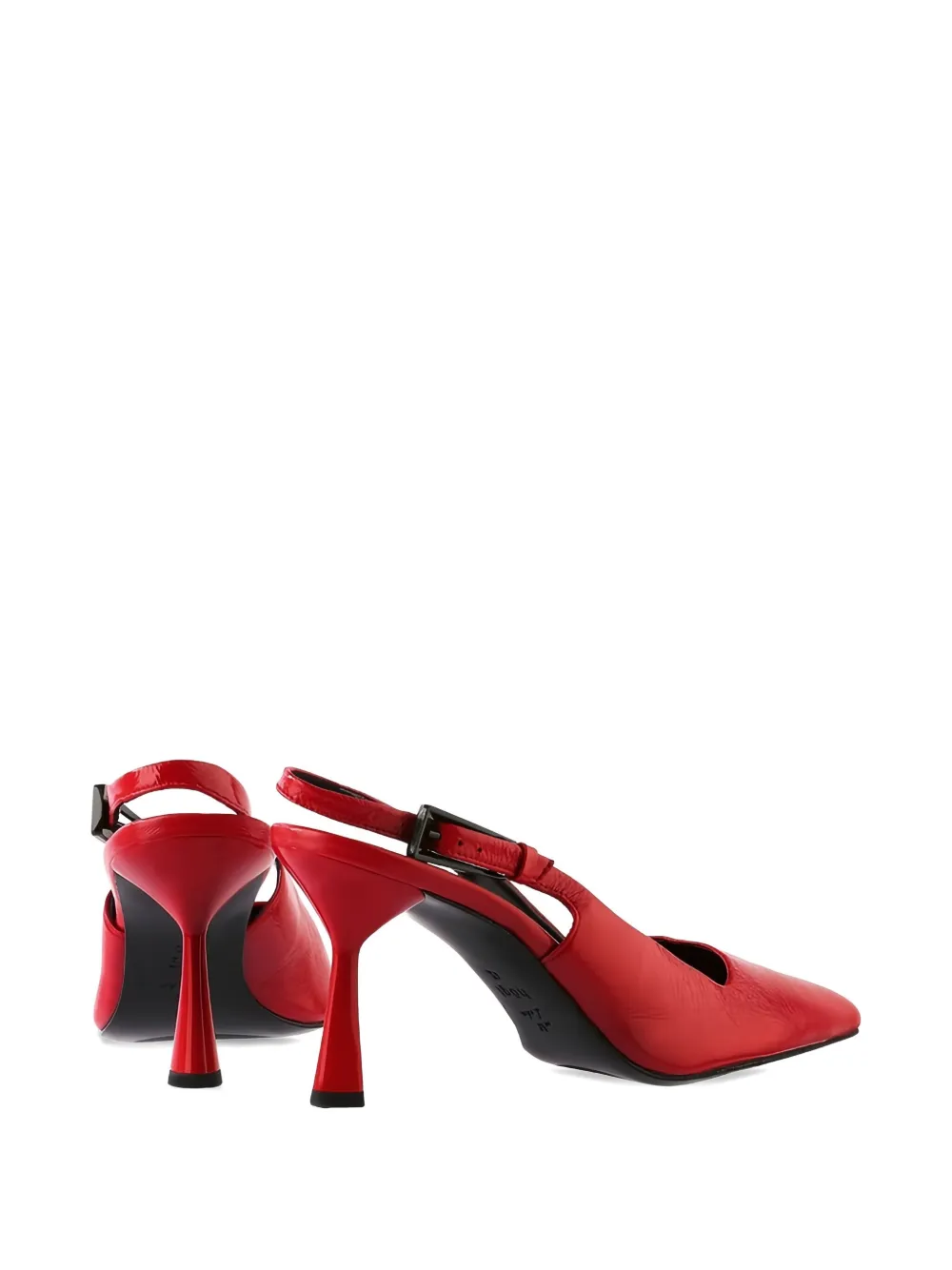 Hogl Ruby pointed-toe slingback pumps Red