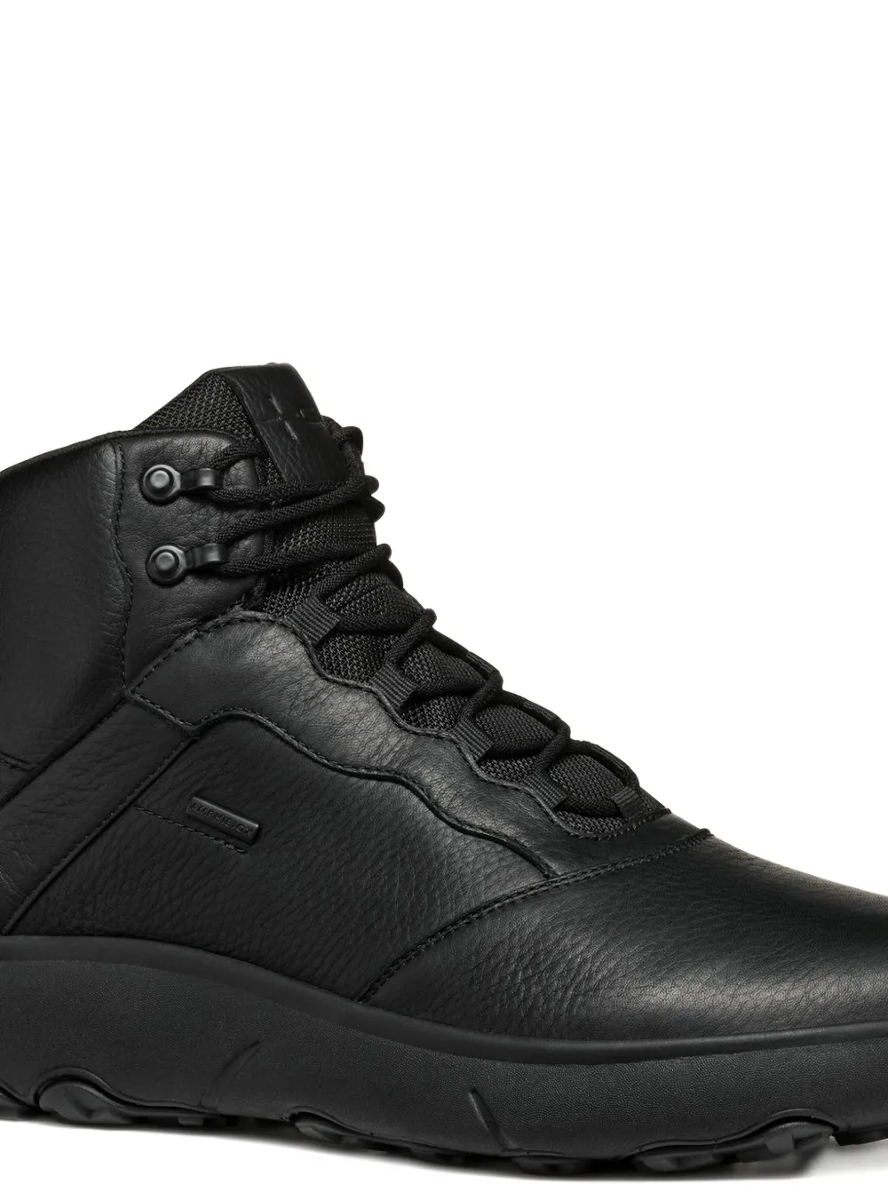 Geox Lace-up Boots In Black
