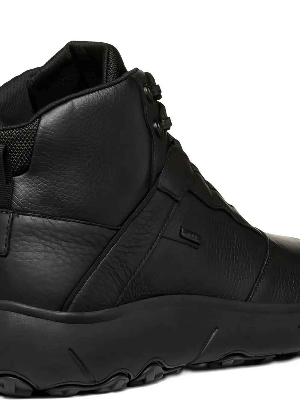 Geox Lace-up Boots In Black