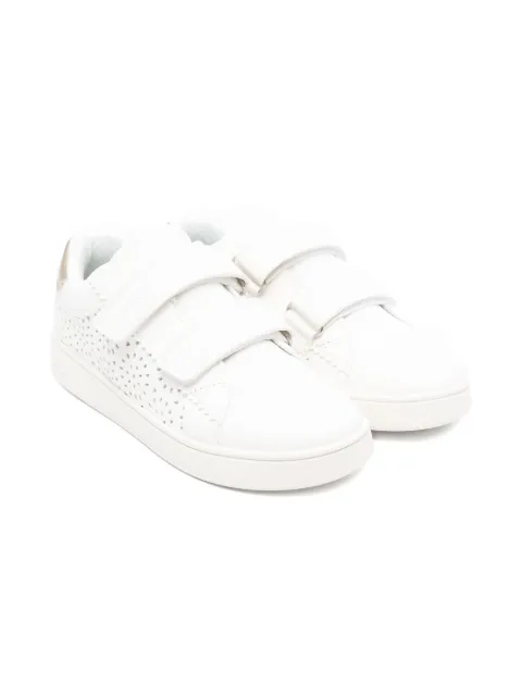 Geox Kids J Eclyper perforated double-strap sneakers