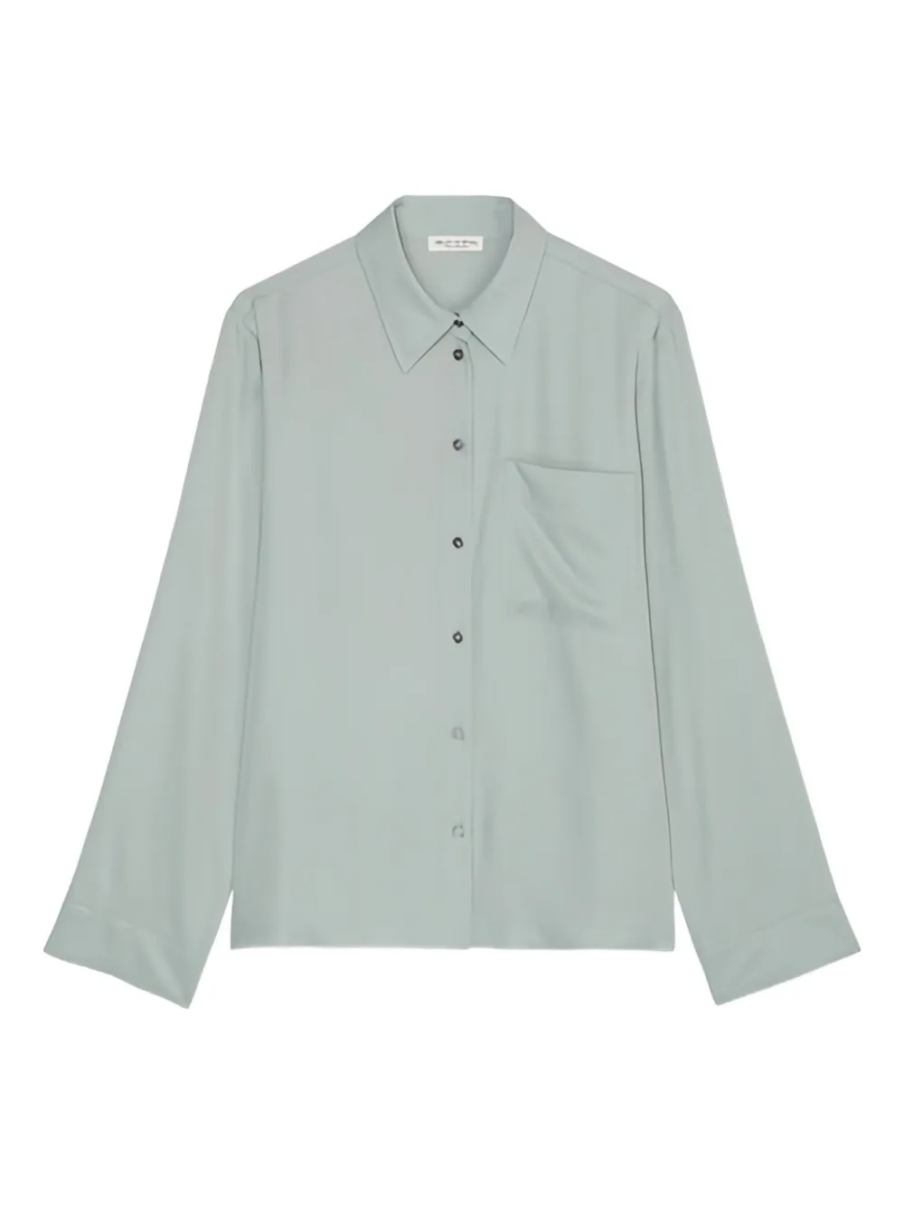 Marc O'Polo button-up patch-pocket shirt | Green | Image 1