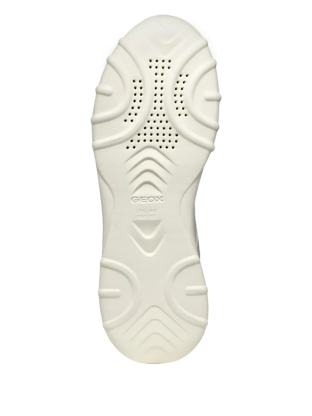 Geox Alleniee zip-fastening leather sneakers Neutrals