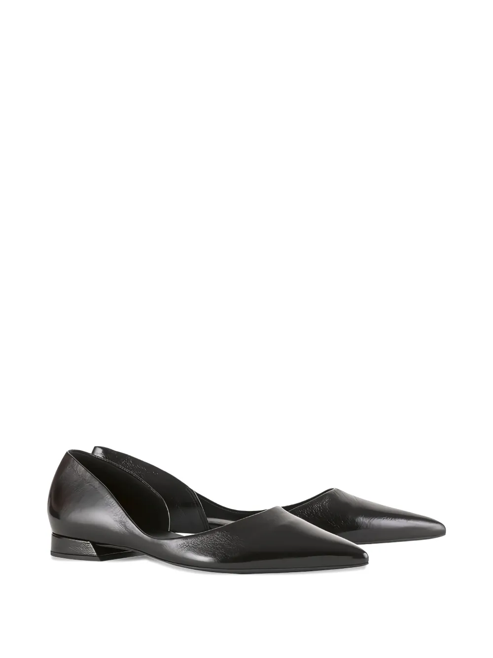 Hogl Vivien pointed-toe ballet flats - Zwart