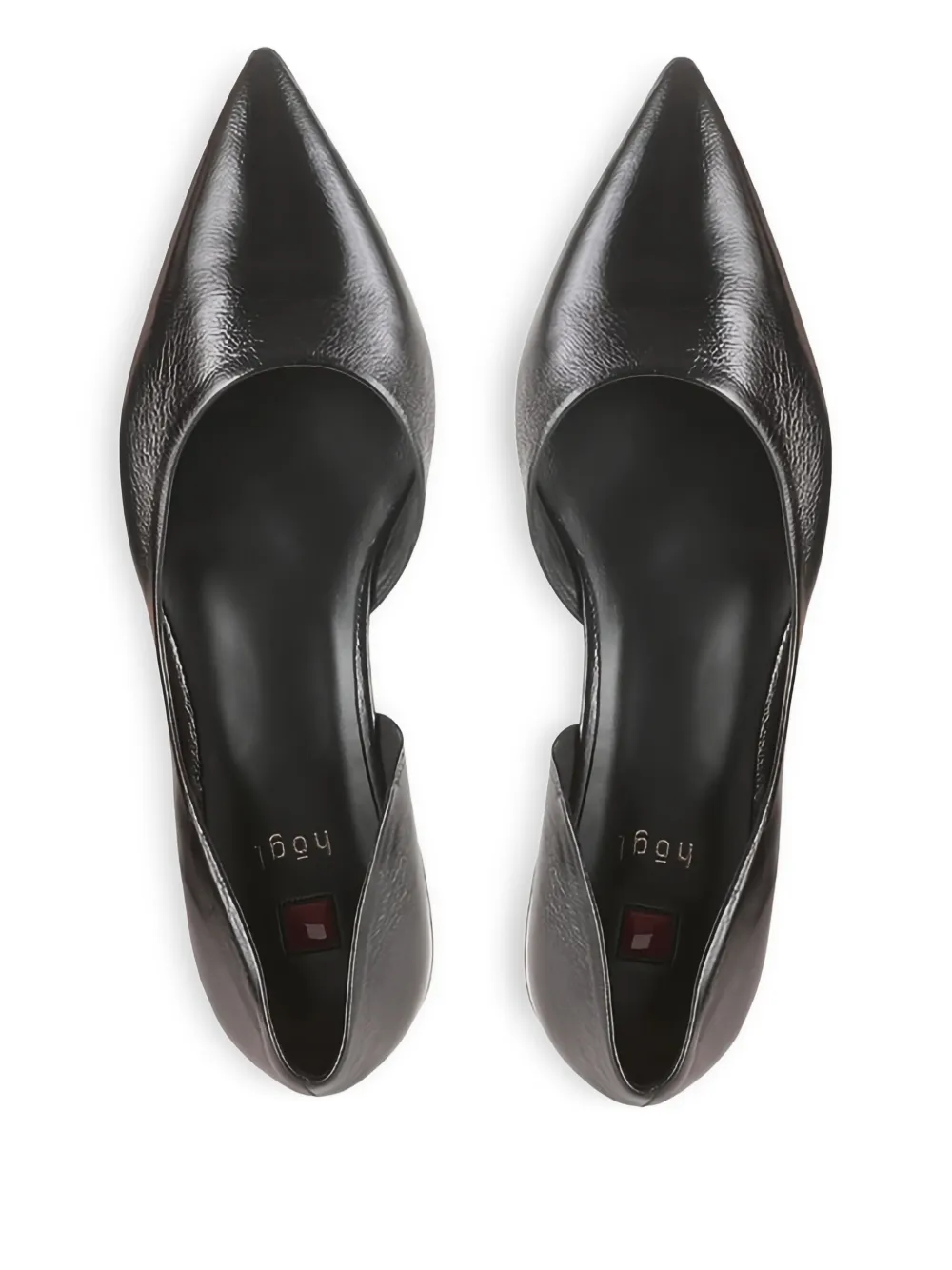 Hogl Vivien pointed-toe ballet flats Black