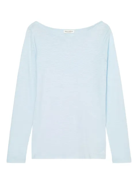Marc O'Polo boat-neck long-sleeve top