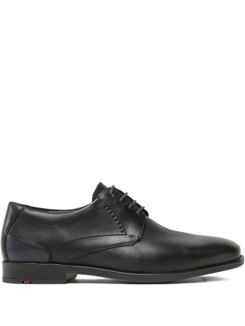 Lloyd Kalmat textured leather lace-up Derby shoes