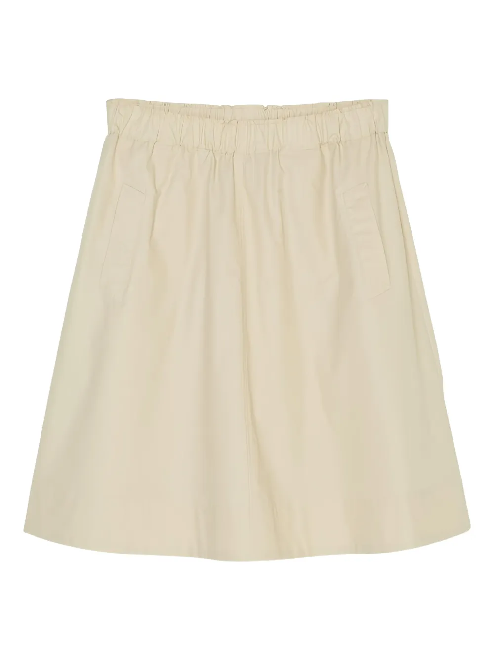 Marc O'Polo Rok met elastische taille Beige