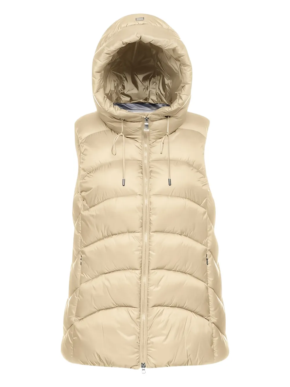 Geox Bleyze gewatteerde bodywarmer met capuchon Beige