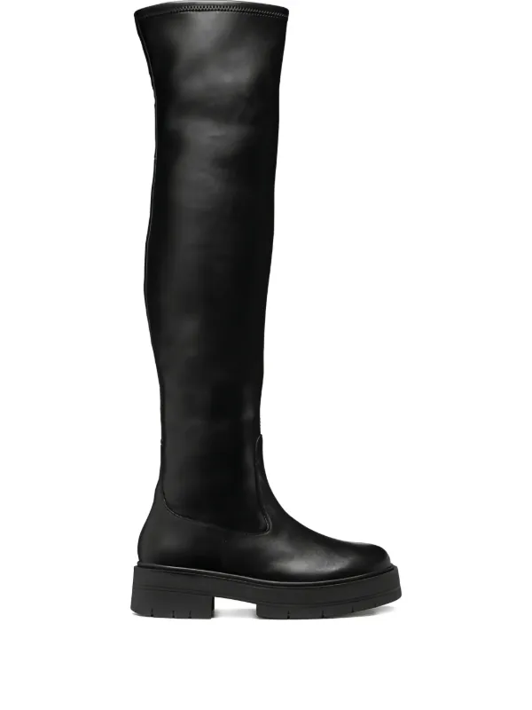 Geox Spherica EC7 over-the-knee-high Boots Black FARFETCH IN