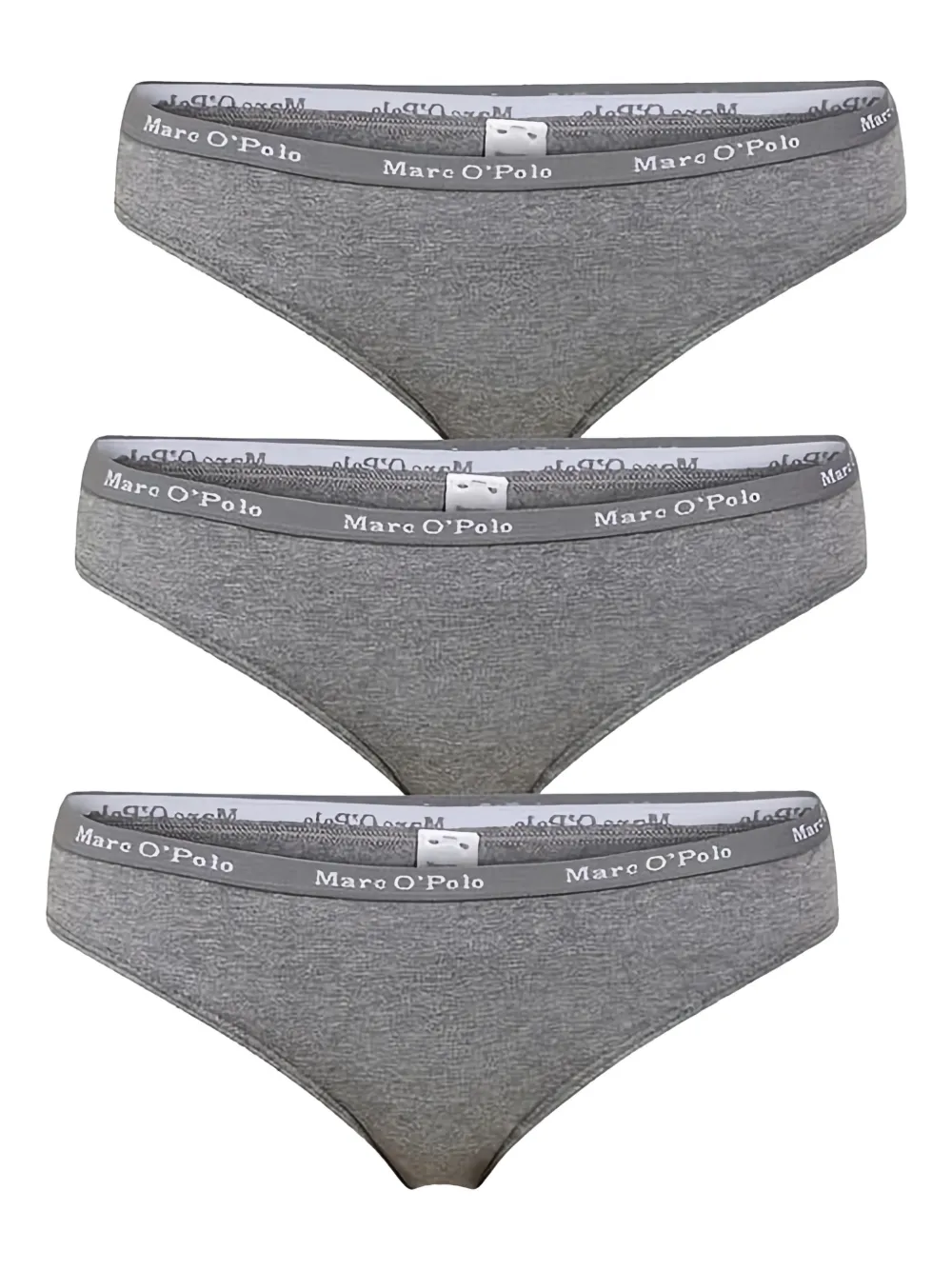 Marc O'Polo logo-detail briefs (set of three) - Grigio
