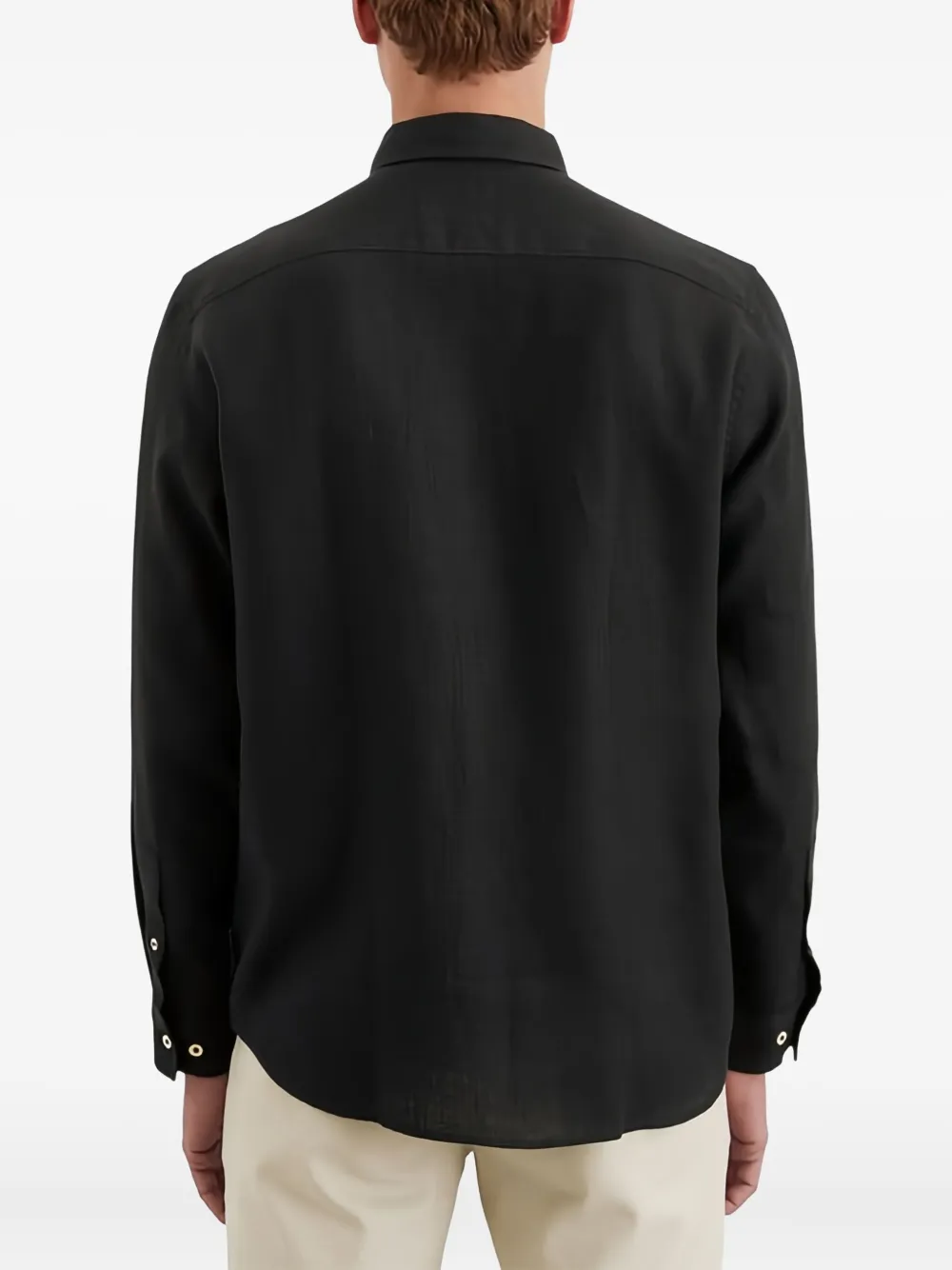 Marc O'Polo Button-up overhemd Zwart