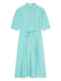 Marc O'Polo button-up shirt midi dress - Blue