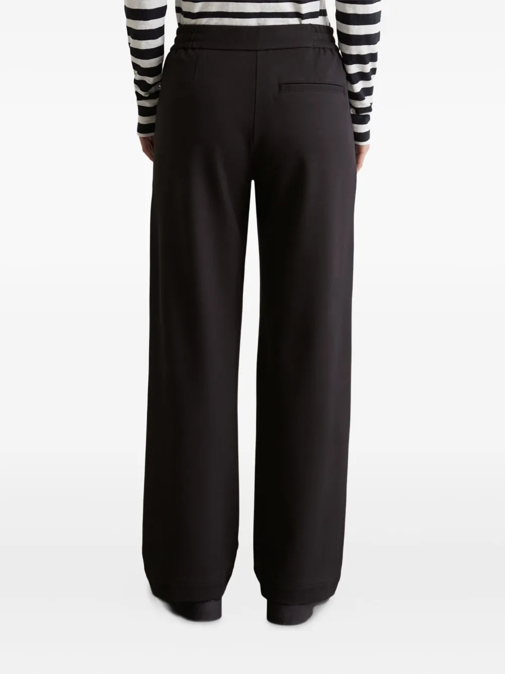 Marc O'Polo Broek met trekkoordtaille Blauw