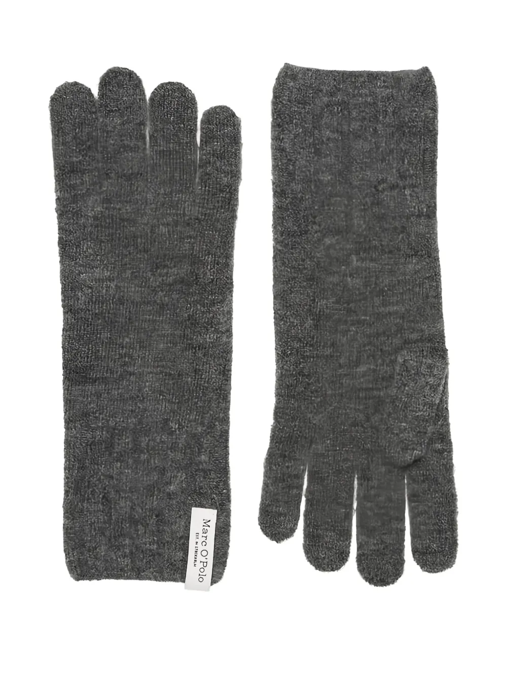 Marc O'Polo gants en maille | gris | Image 1