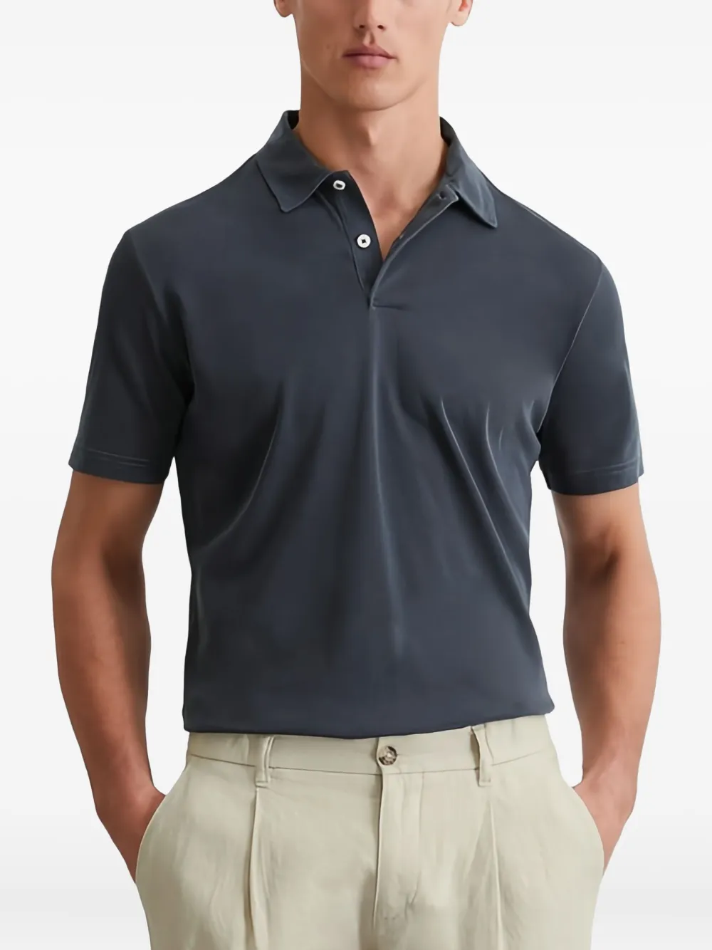 Marc O'Polo Poloshirt met korte mouwen Blauw