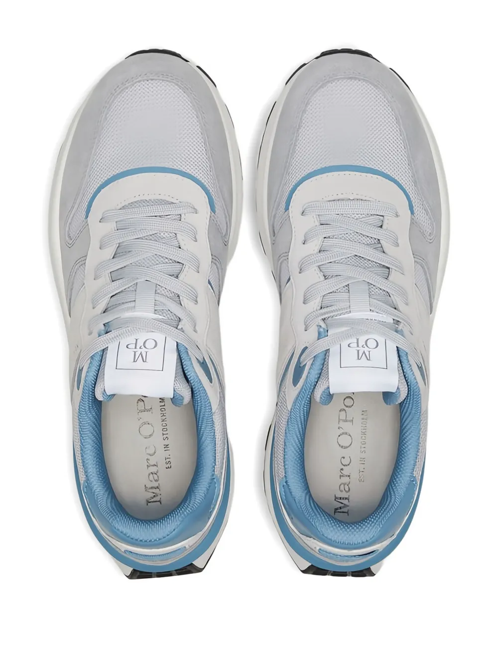 Marc O'Polo Egil mesh-panel sneakers Grey