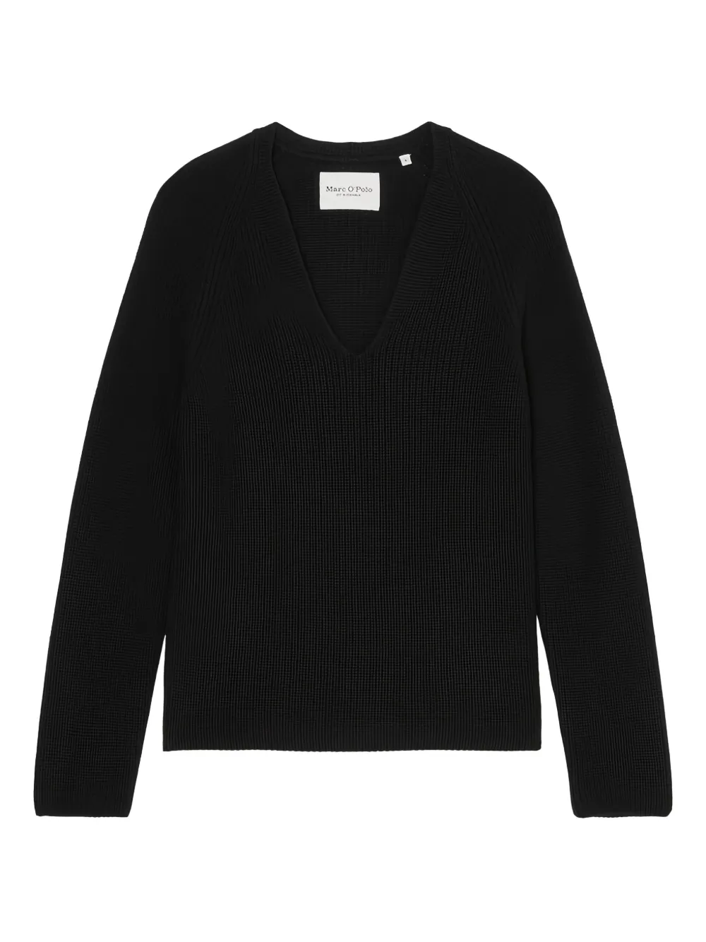 Marc O'Polo V-neck sweater | Black | Image 1