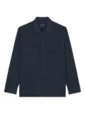 Marc O'Polo button-up utility shirt - Blue
