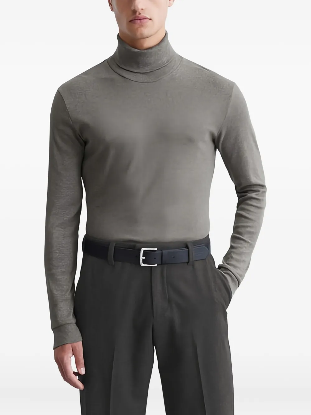 Marc O'polo Turtleneck Sweater In Gray
