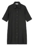 Marc O'Polo button-down short-sleeve dress - Black
