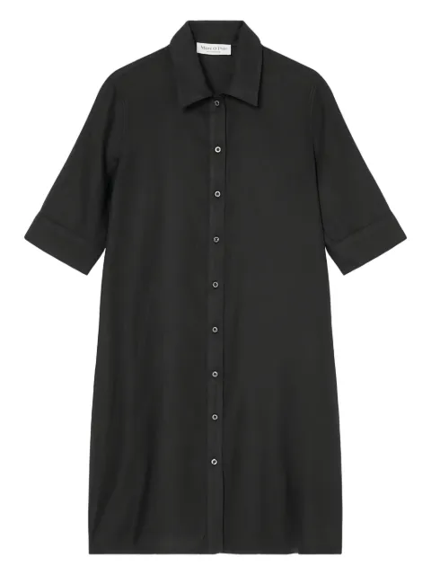Marc O'Polo button-down short-sleeve dress