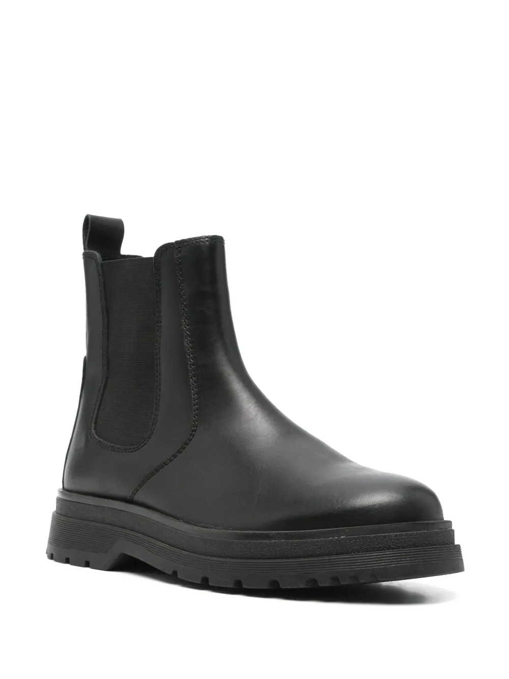Marc O'Polo Martin leather Chelsea boots Black