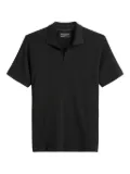 Marc O'Polo textured polo shirt - Black