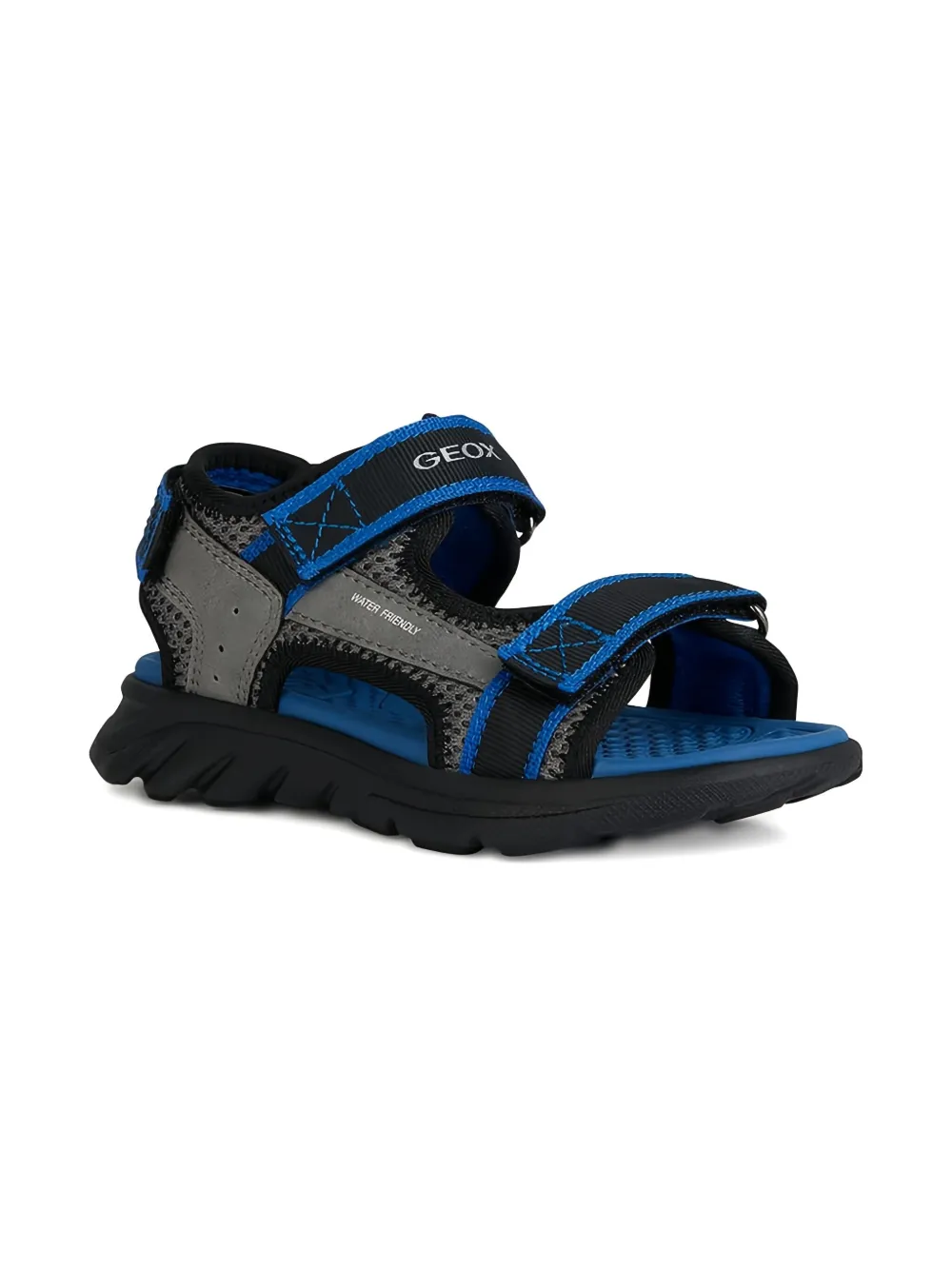 Geox Sandal Airadyum   Junior Grey/royal In Gray