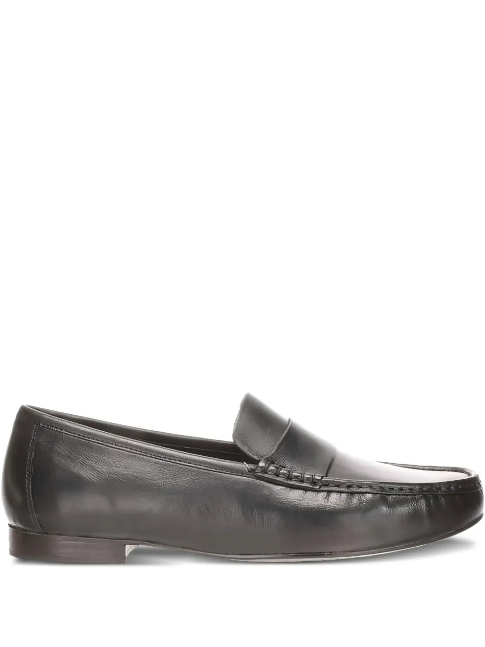Atlanta leather penny loafers