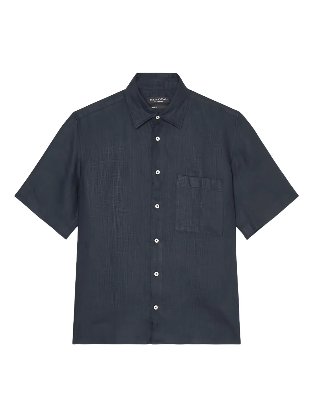 short-sleeve button-up shirt