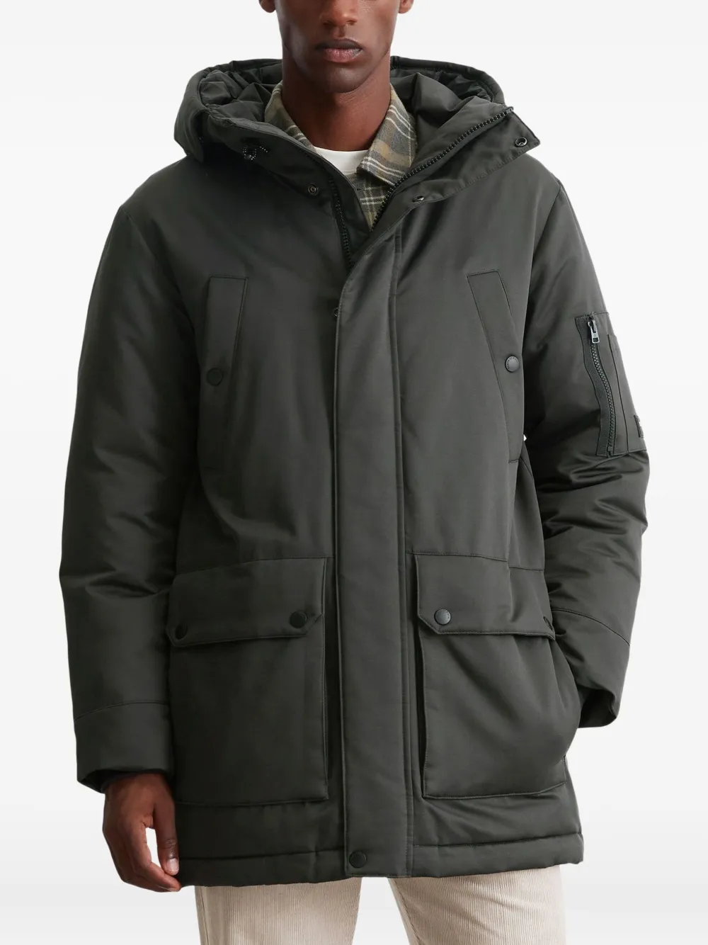 Marc O'Polo Gewatteerde parka Grijs