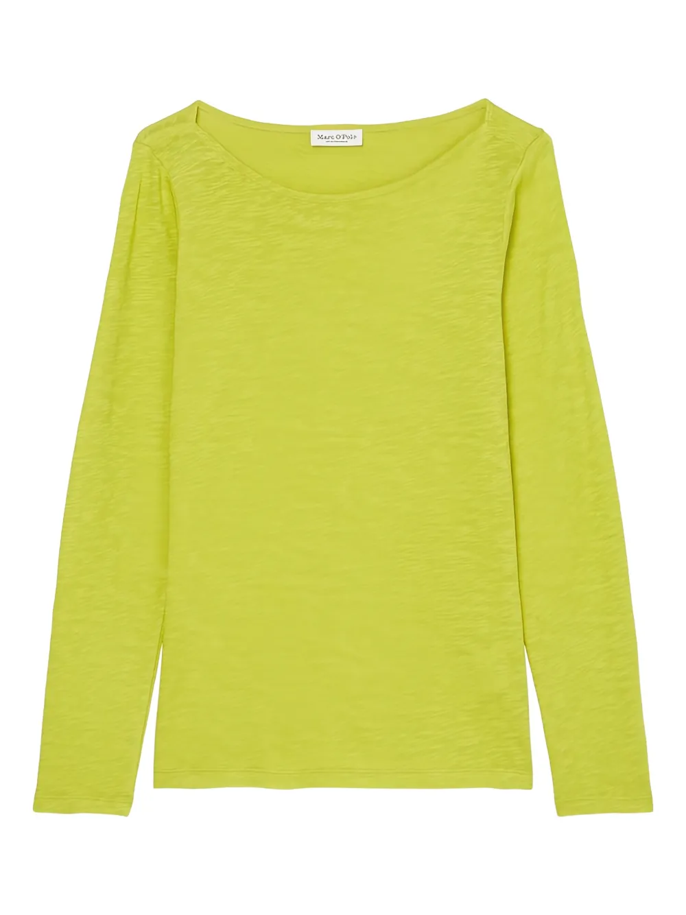 Marc O'Polo ボートネック ロングTシャツ - グリーン Marc O'Polo ボートネック ロングTシャツ - グリーン