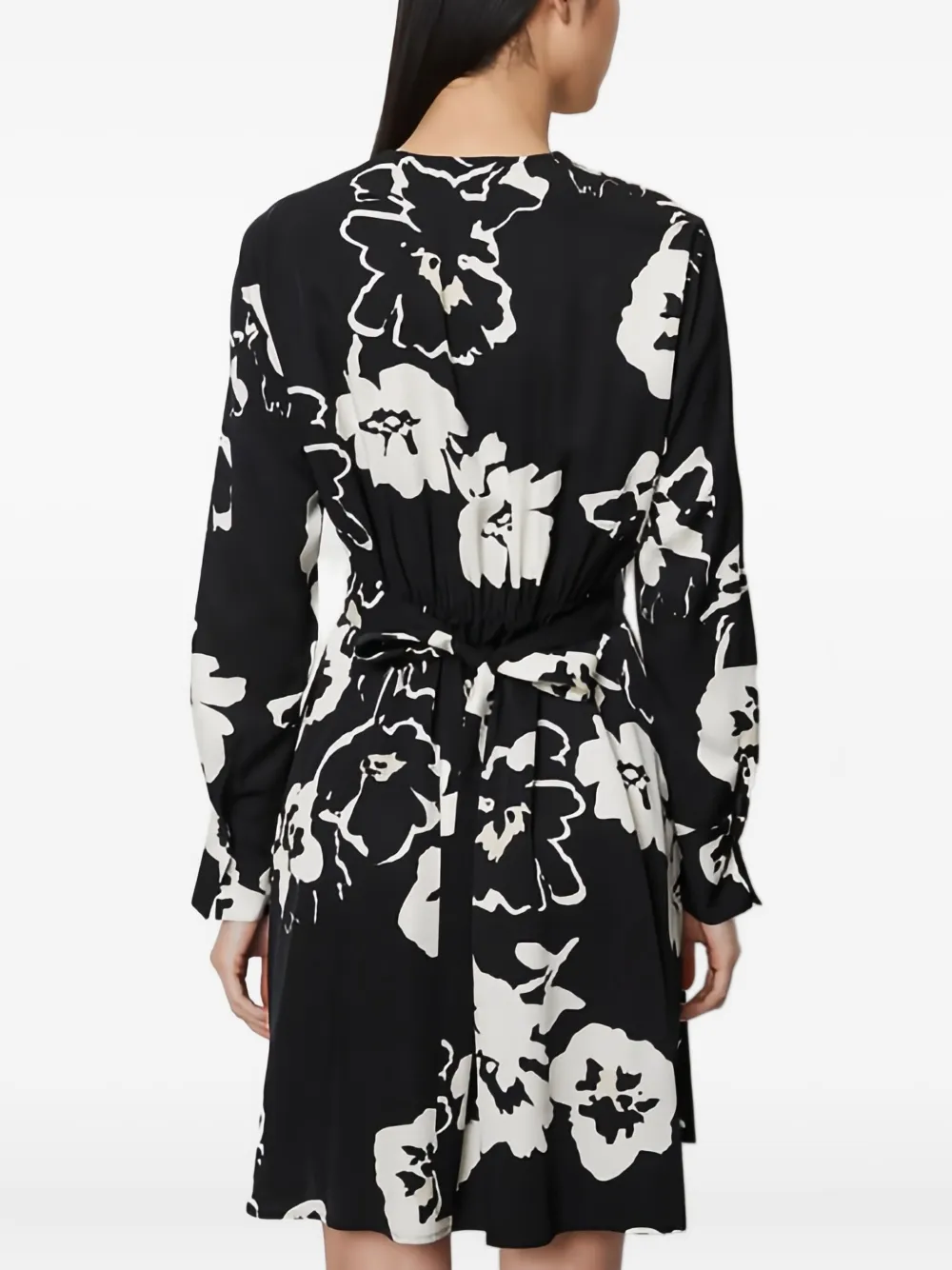 Marc O'Polo floral-print wrap mini dress | Day Dresses | Image 2