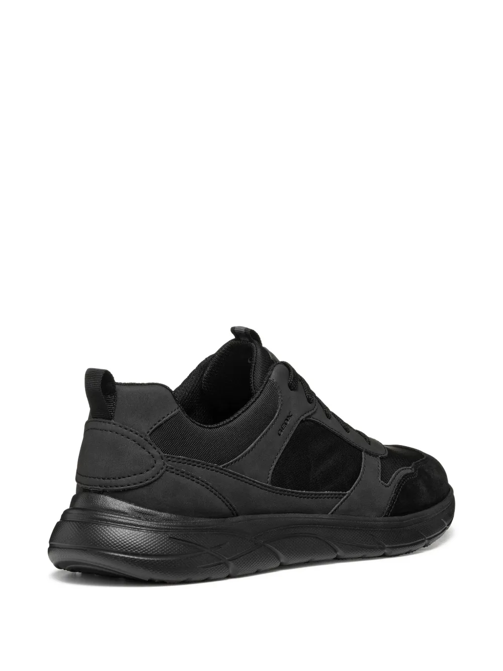 Geox Portello leather sneakers Black