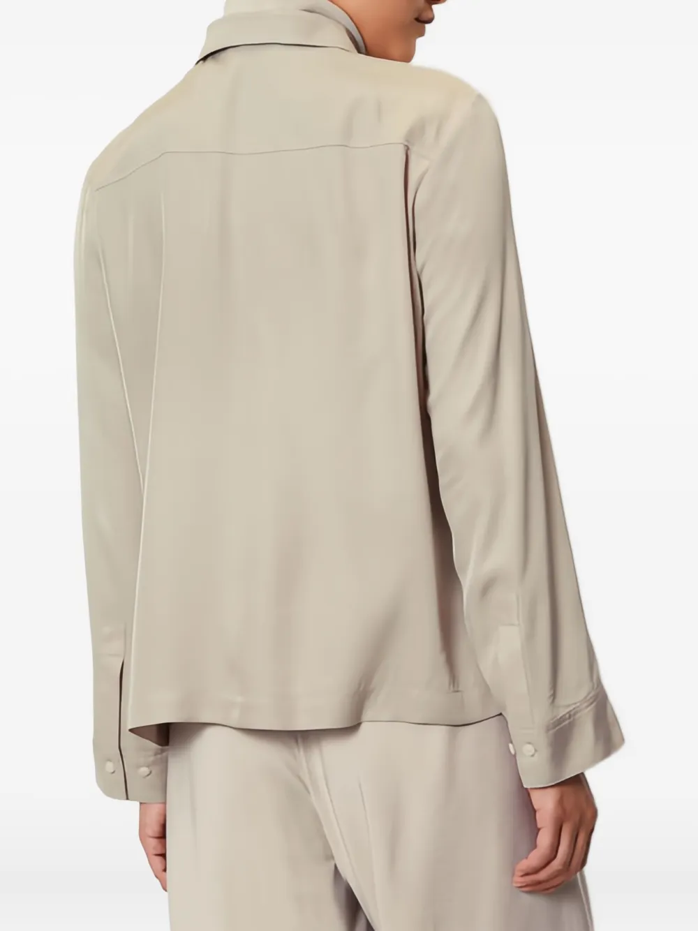 Marc O'Polo Blouse met lange mouwen Beige