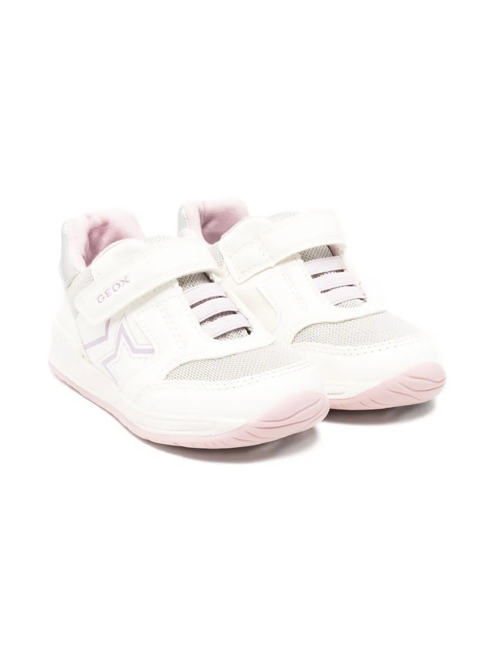 Geox Kids Rishon sneakers Wit
