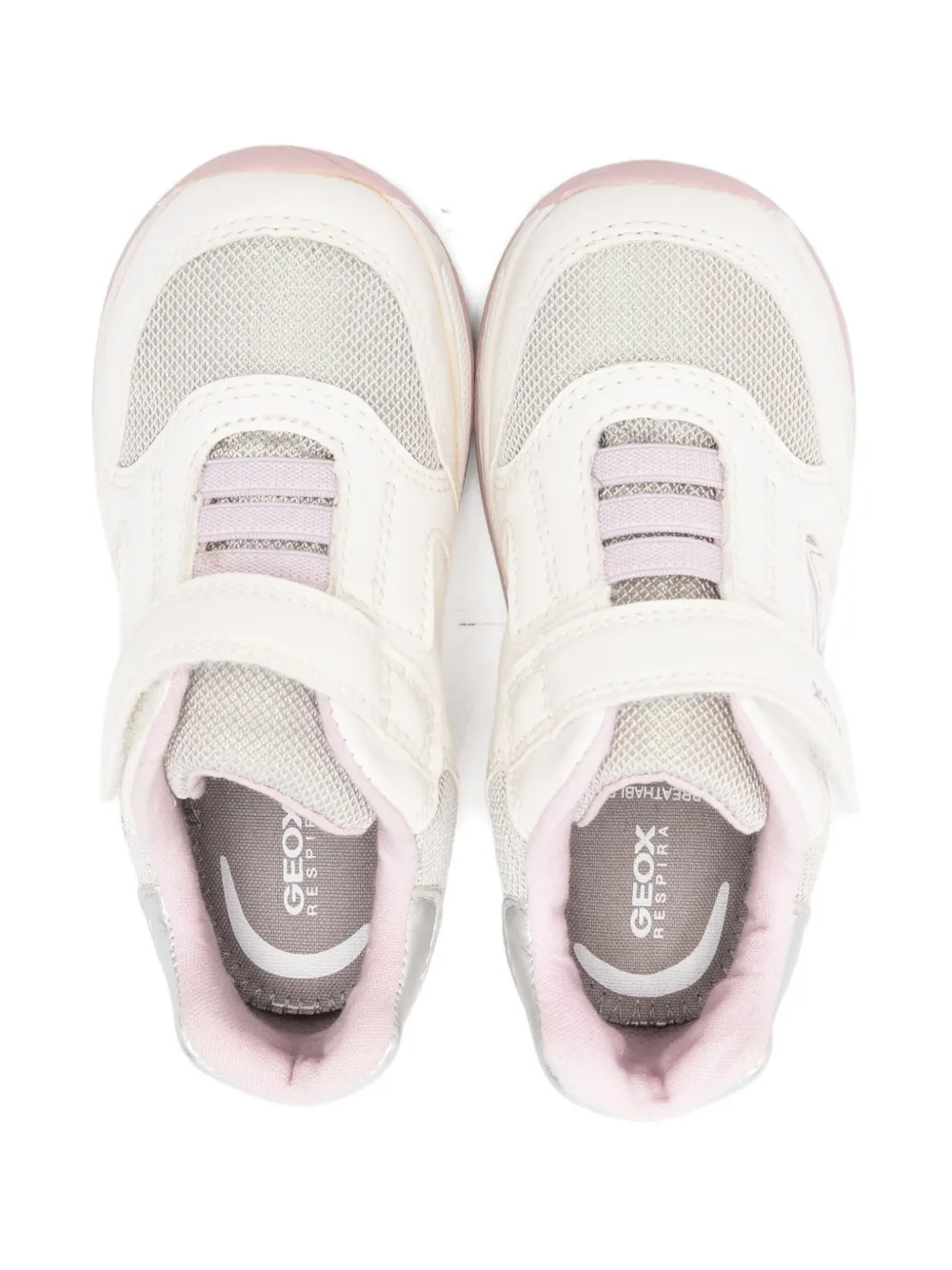 Geox Kids Rishon sneakers Wit