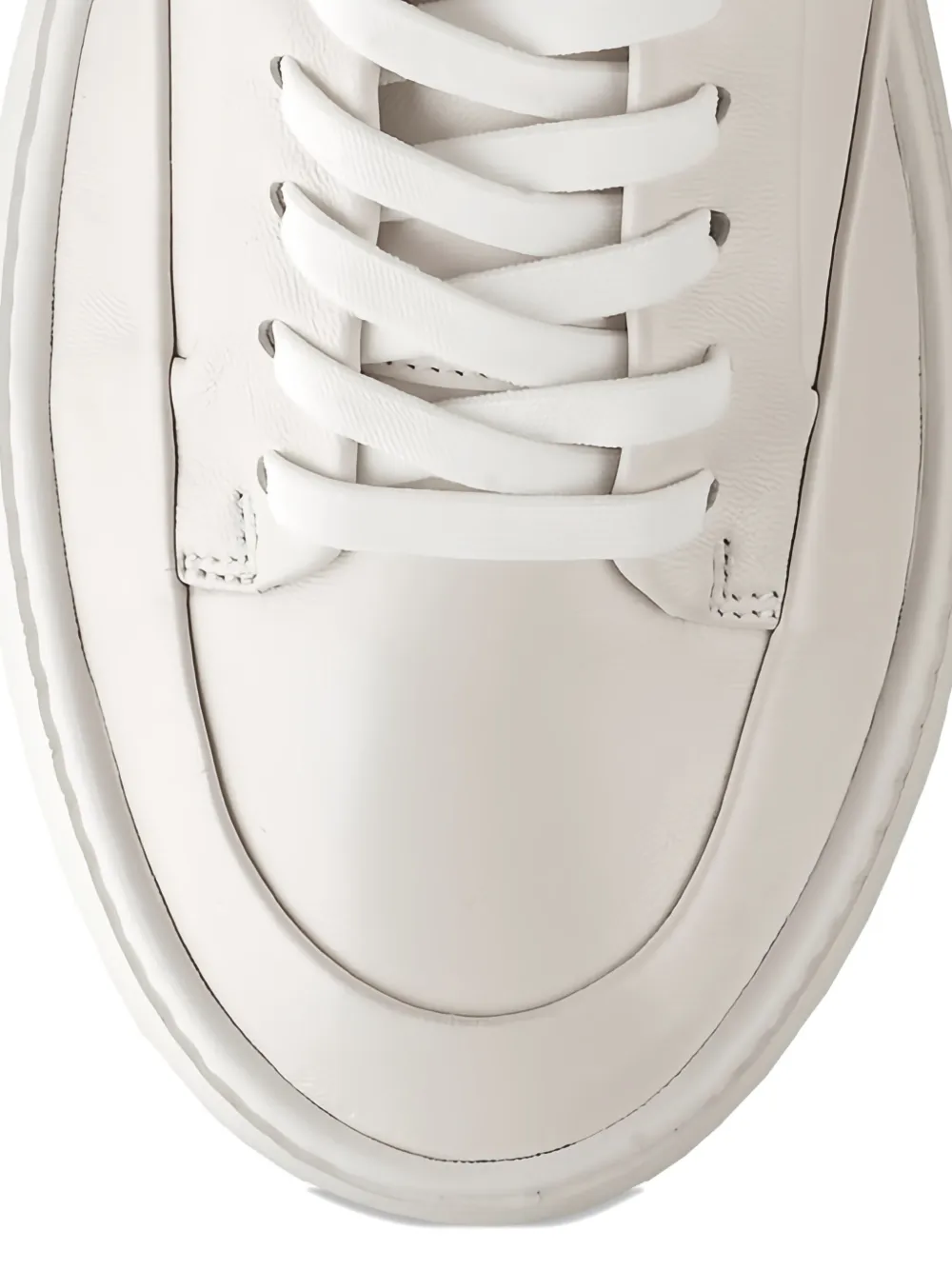 Hogl Illusion platform lace-up sneakers Neutrals