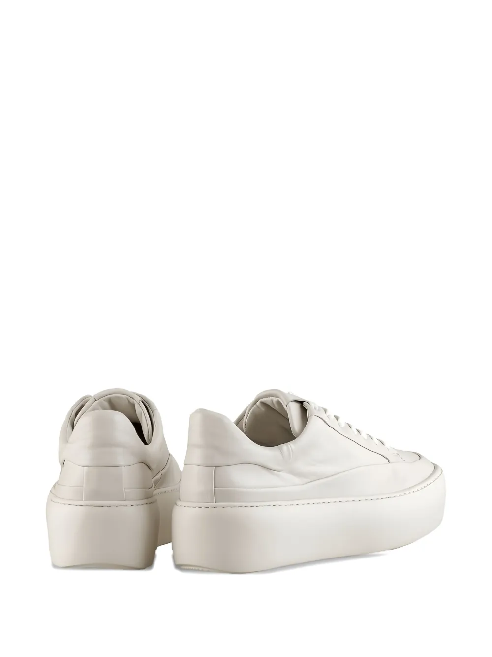 Hogl Illusion platform lace-up sneakers Neutrals
