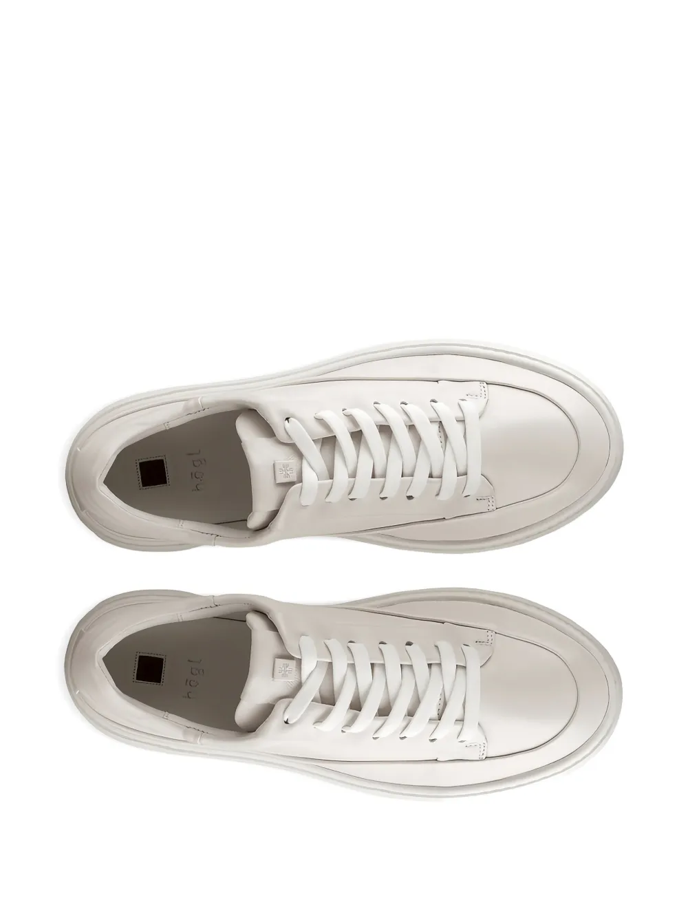 Hogl Illusion platform lace-up sneakers Neutrals