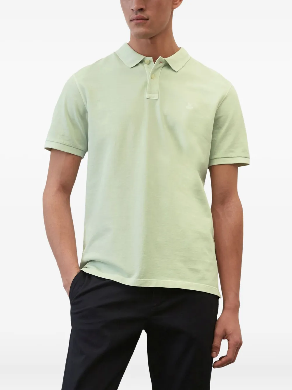 Marc O'Polo Piqué poloshirt - Groen