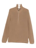 Marc O'Polo high-neck zip-up sweater - Neutrals