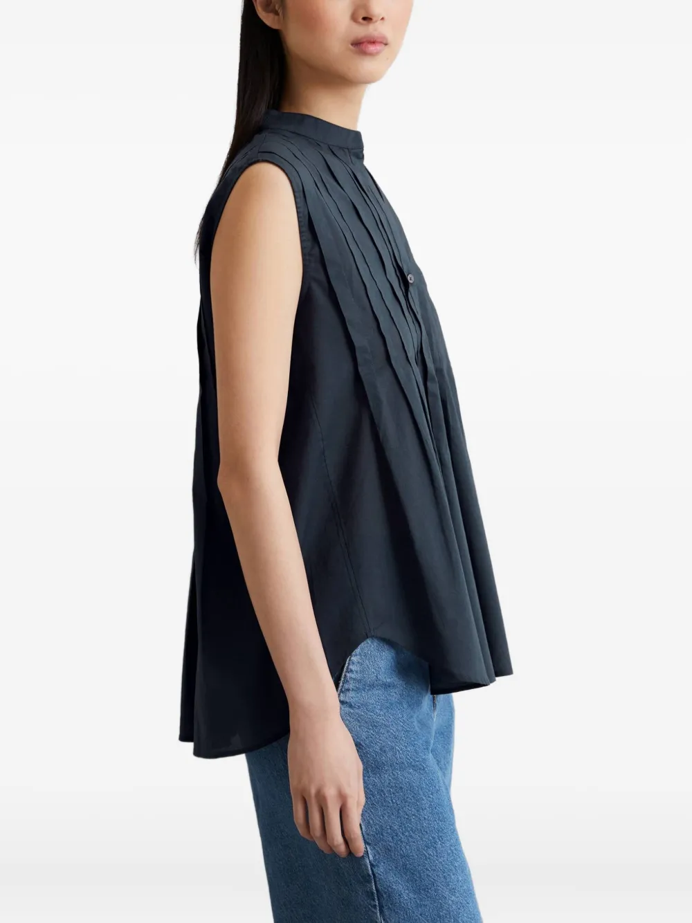 Marc O'Polo Mouwloze blouse Blauw